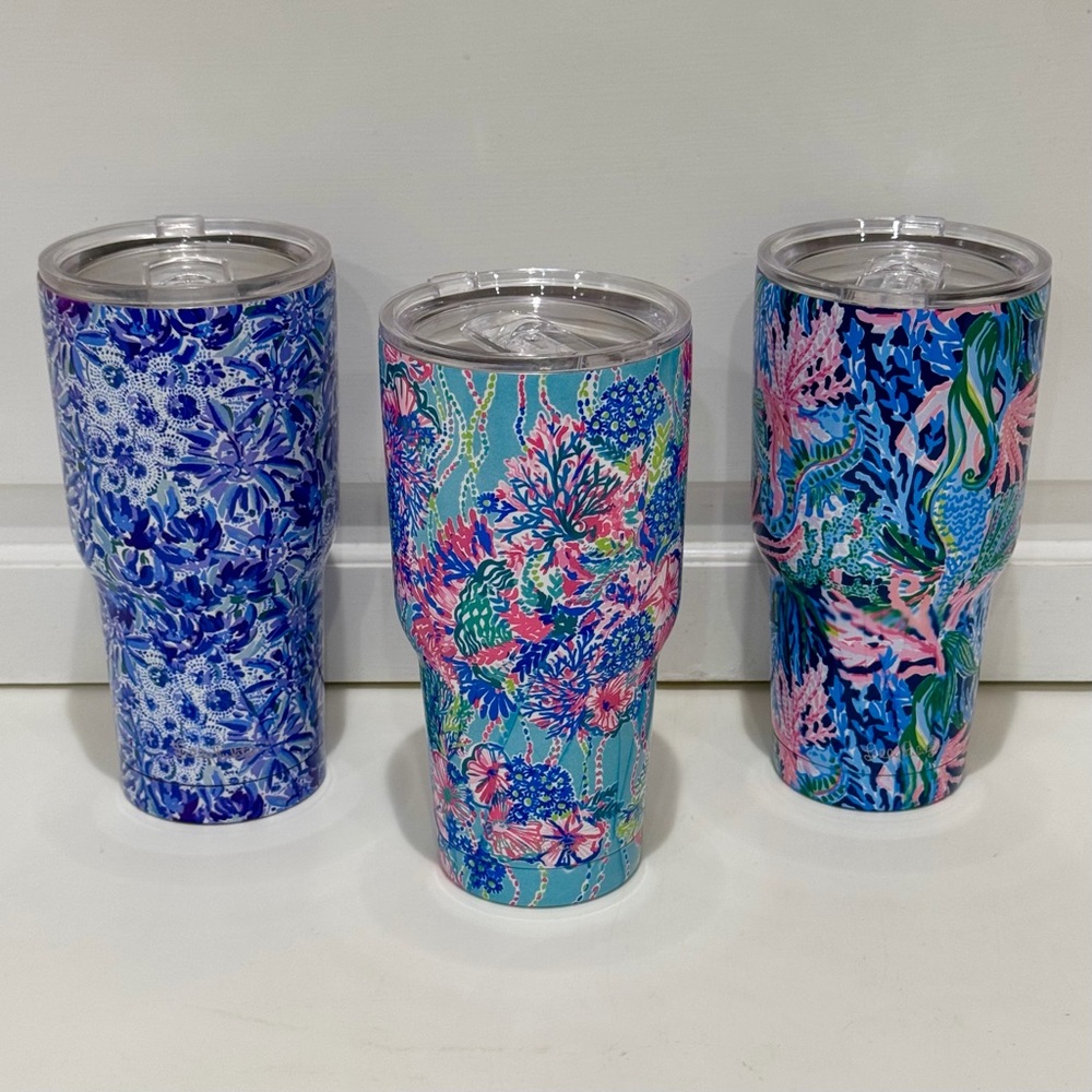 Lilly Pulitzer Insulated Tumblers - Picture 4 of 13